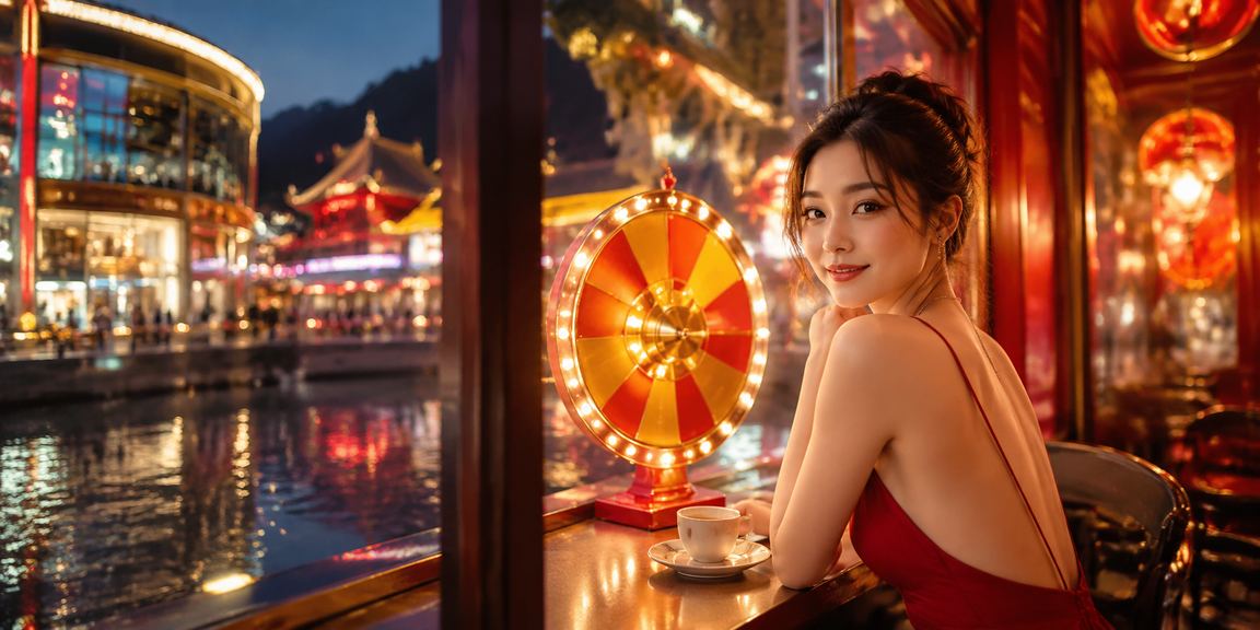 Người dùng Ninh Bình thưởng thức cà phê và tham gia vòng quay may mắn trên điện thoại