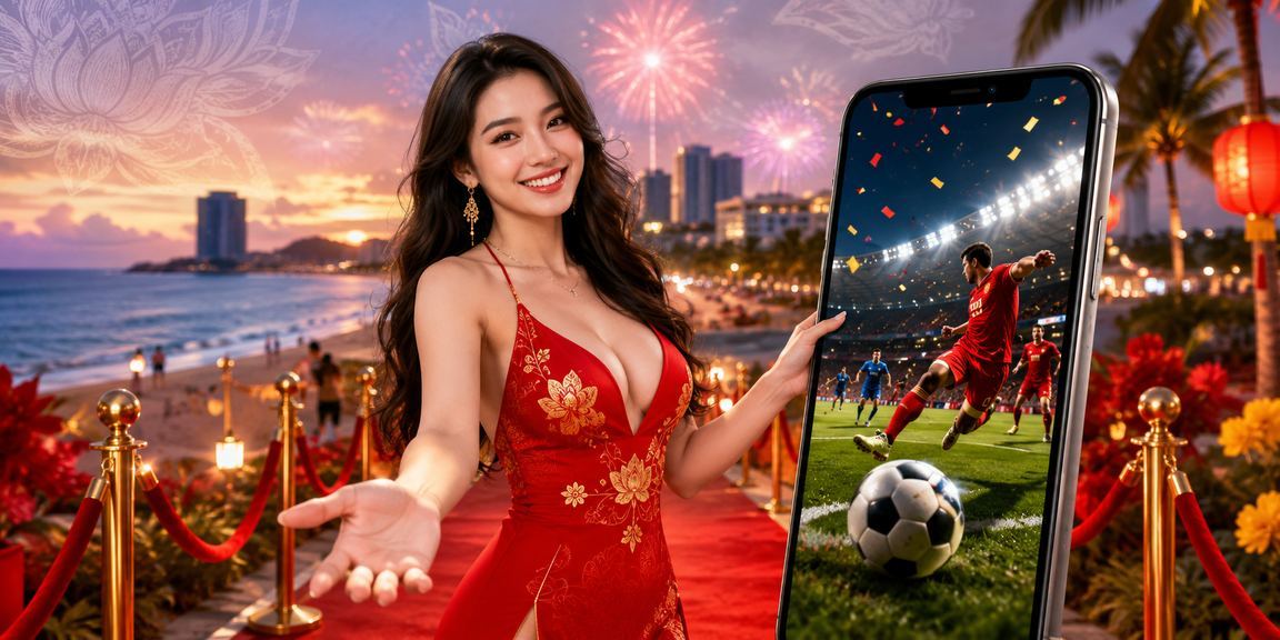 Cá cược bóng đá trực tuyến tại bãi biển Vũng Tàu với ứng dụng di động